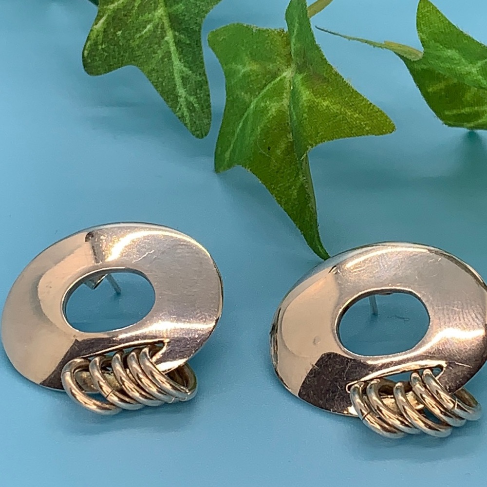 925 Silver Earrings stamped DE